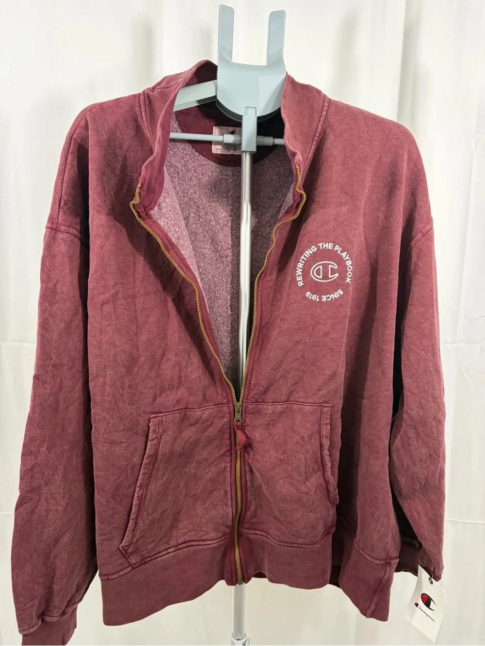 NWT Champion Women’s Size 2XL Purple Full-Zip Jacket
